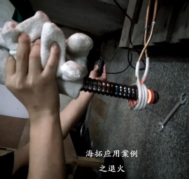 高频螺纹钢螺纹加热退火