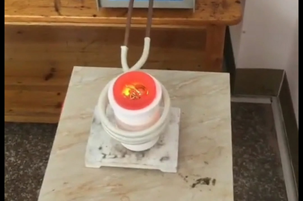 小型高频熔炼炉设备黄金熔炼炉