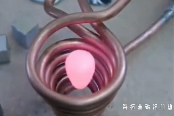 高频感应加热机悬磁浮加热熔炼实验