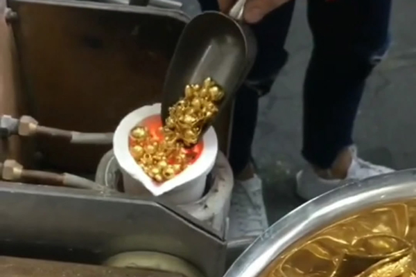 黄金熔炼炉熔金炉中频熔炼黄金机器