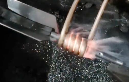高频淬火设备-小轴表面淬火热处理